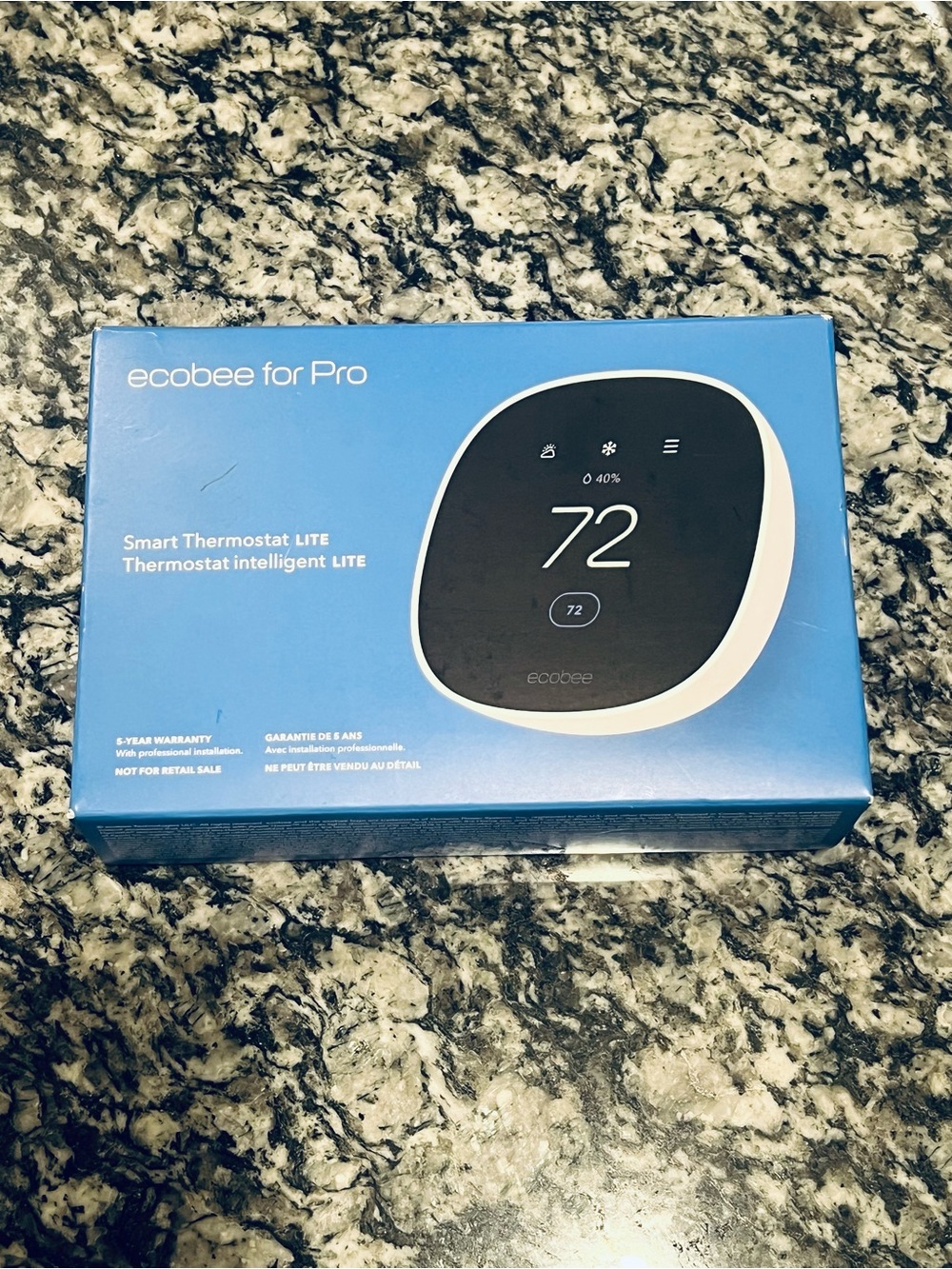 ecobee Smart Thermostat LITE - White/Black